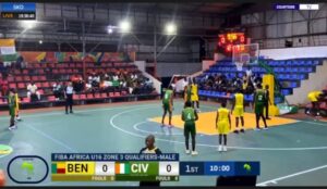 Lire la suite à propos de l’article Qualifications FIBA AfroBasket 2025: Entame difficile pour les Guépards U16 du Bénin