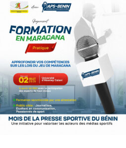 Lire la suite à propos de l’article Journée internationale et mois de la presse sportive, édition 2025 : L’APS BÉNIN lance les hostilités dès ce 2 juillet