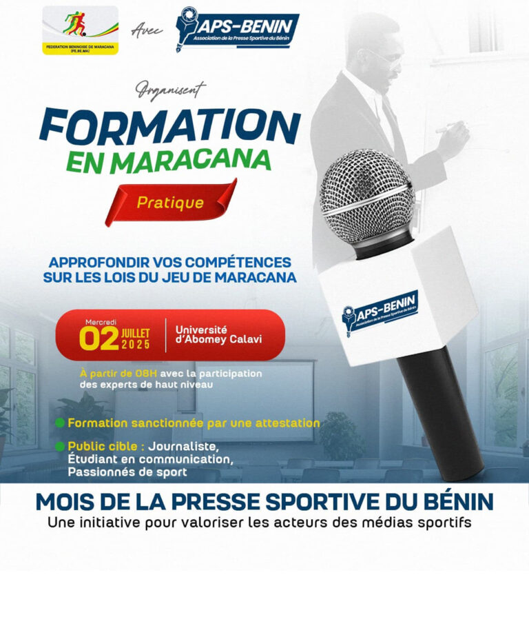 Journée internationale et mois de la presse sportive, édition 2025 : L’APS BÉNIN lance les hostilités dès ce 2 juillet