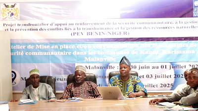 You are currently viewing Sécurité communautaire dans l’Alibori : Le PNUD renforce l’action locale à Karimama