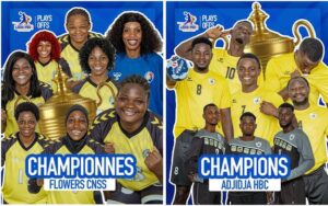 Lire la suite à propos de l’article HANDBALL/MOOV AFRICA LIGUE 1 : Flowers dames conserve son titre, Adjidja nouveau champion en hommes