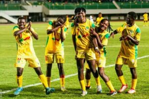 Lire la suite à propos de l’article Football féminin/ Éliminatoires Mondial U20 : Les Amazones du Bénin domptent les Sylis de la Guinée 5-1