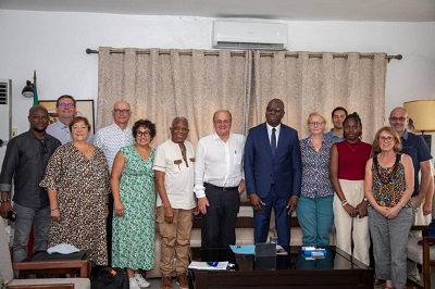 Lire la suite à propos de l’article Municipalité  de Cotonou : Luc Atrokpo et les partenaires français évaluent leur collaboration