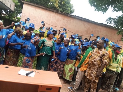 MOELE-BÉNIN : Adhésion massive des conducteurs de taxi-moto et femmes artisanes du Borgou
