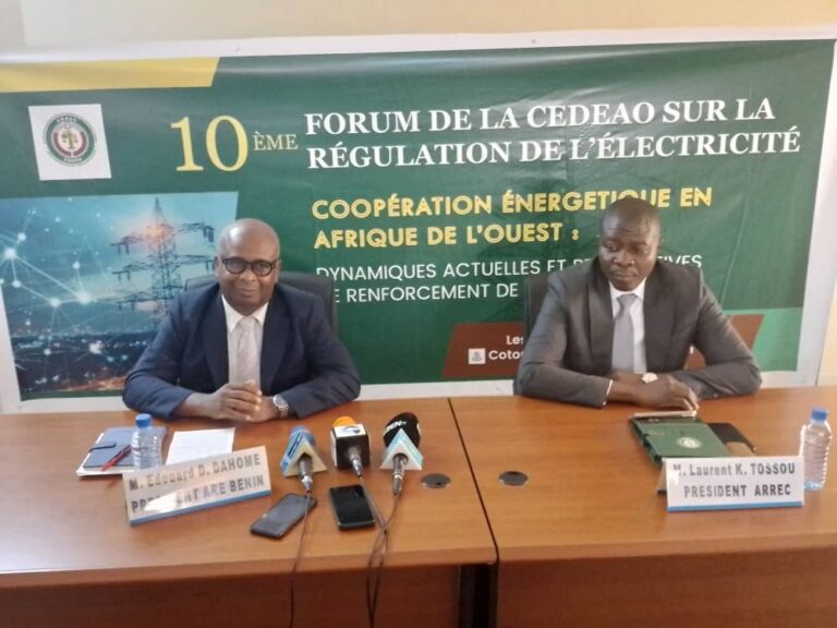 Forum régional de la CEDEAO : Cotonou au cœur du dialogue sur la régulation et l’intégration énergétique