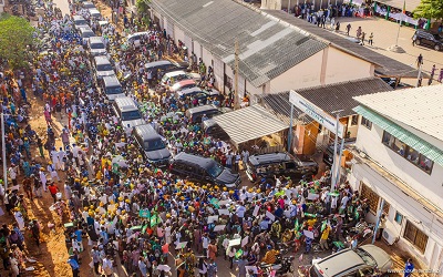Présidentielle 2026 : Forte mobilisation à la CENA pour le duo Wadagni-Talata
