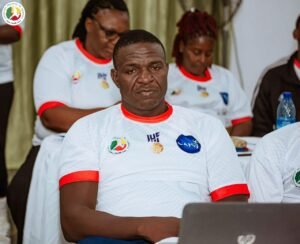 Lire la suite à propos de l’article Trois questions à ALLAGBE IDRISSOU, entraîneur national U20 Dames de Handball : «Cette formation pour la Licence C IHF est une grâce pour nous»