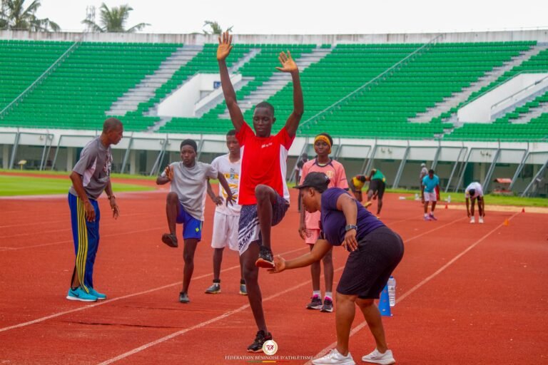 Fédération béninoise d&rsquo;Athlétisme : Un camp dédié aux athlètes de moins de 20 ans en cours à Kouhounou