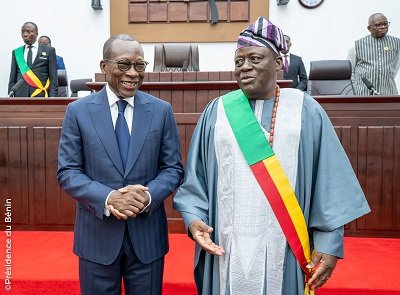 Message du Président Talon sur l’état de la Nation : « Repos du guerrier » : l’hommage  de Vlavonou à Talon