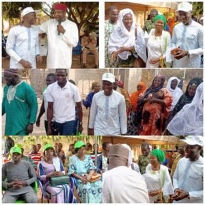 Lire la suite à propos de l’article Tournée politique à Alédjo : Le BR ovationne Aminou Adjélé MAMAM, fierté de la 14e CE selon l&rsquo;He Assan SEIBOU