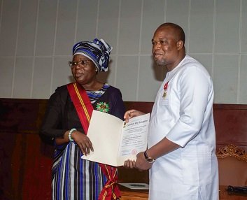 Distinction nationale : Sanni Didier Kouandé-Sounon, maire de Kouandé élevé au rang d’Officier de l’Ordre national du Bénin