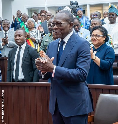 Message sur l&rsquo;état de la nation : Talon exprime une « reconnaissance infinie » à tous les béninois et leur adresse un message personnel