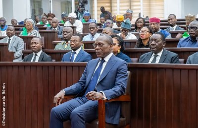 Patrice Talon lors de son dernier message sur l’état de la nation au parlement : « Le Bénin a trouvé son chemin »