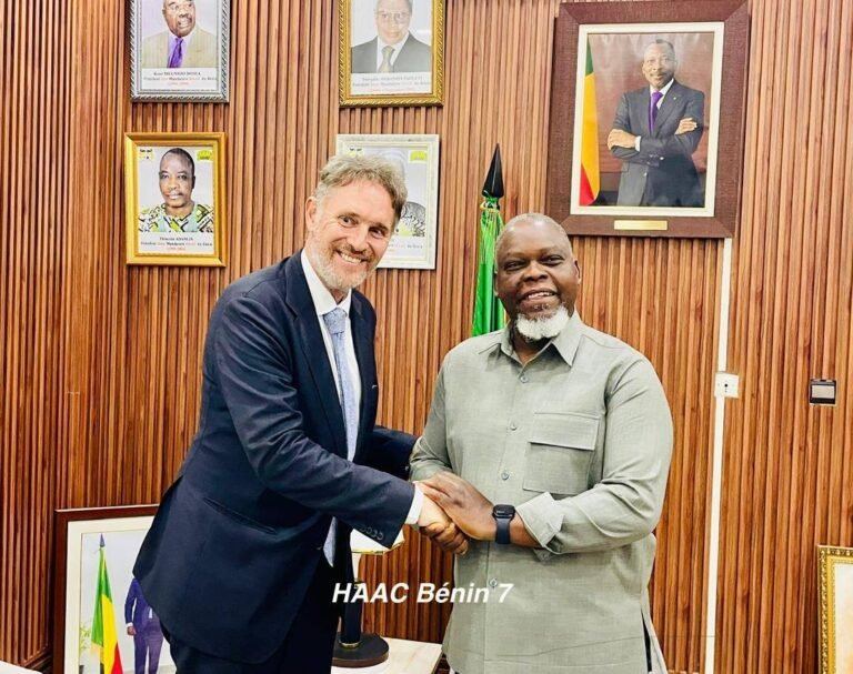 Audience à la Haac : Edouard Loko et Joris Jurriëns échangent sur la coopération Bénin – Pays-Bas