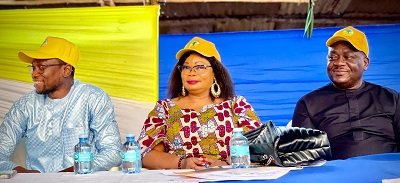 Élections générales du 11 janvier : Claudine Prudencio galvanise les militants de l’UP-R de Hêvié-Dénou