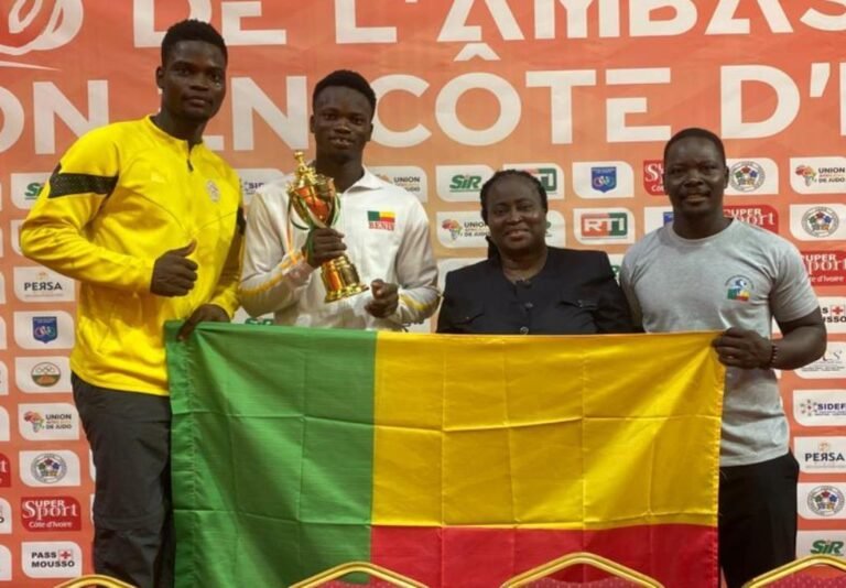Judo/Coupe de l’Ambassadeur du Japon : Le Bénin remporte deux médailles d’argent en Côte d’Ivoire