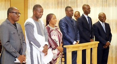 Cour constitutionnelle : Des acteurs clés du traitement des données électorales prêtent serment