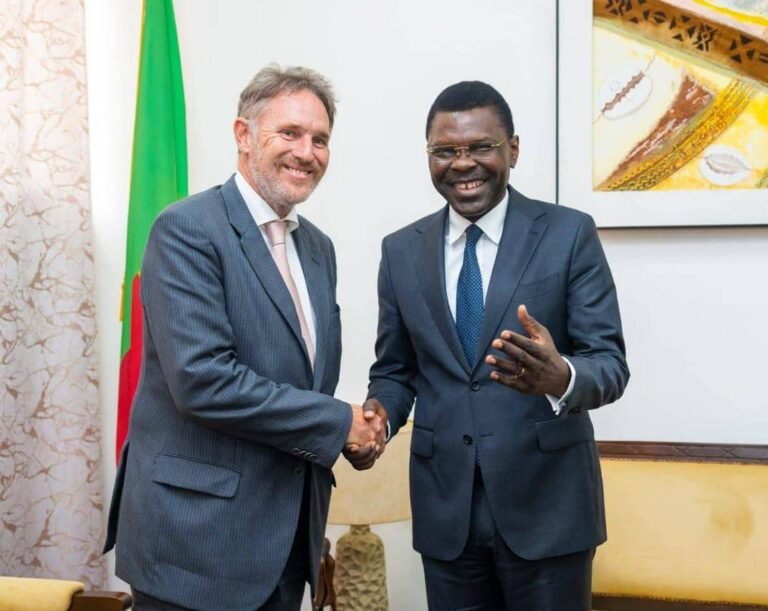 Audience à l’Assemblée nationale: L&rsquo;ambassadeur des Pays-Bas reçu par le président Djogbénou