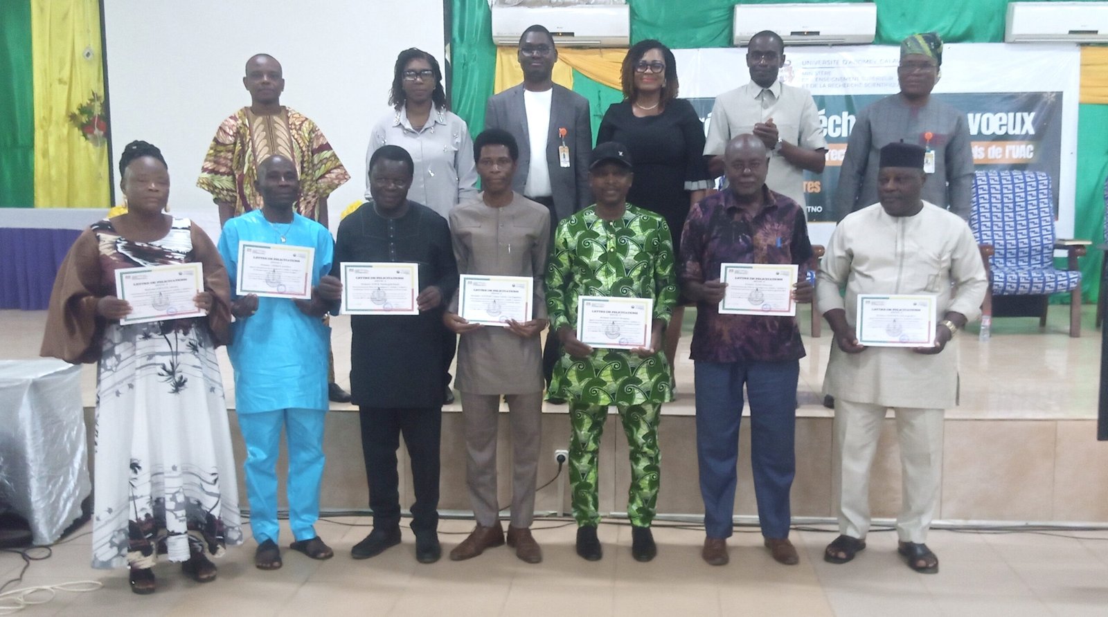 Lire la suite à propos de l’article Échanges de vœux à l’UAC : Enseignants, étudiants et personnels déclinent leurs attentes pour 2026