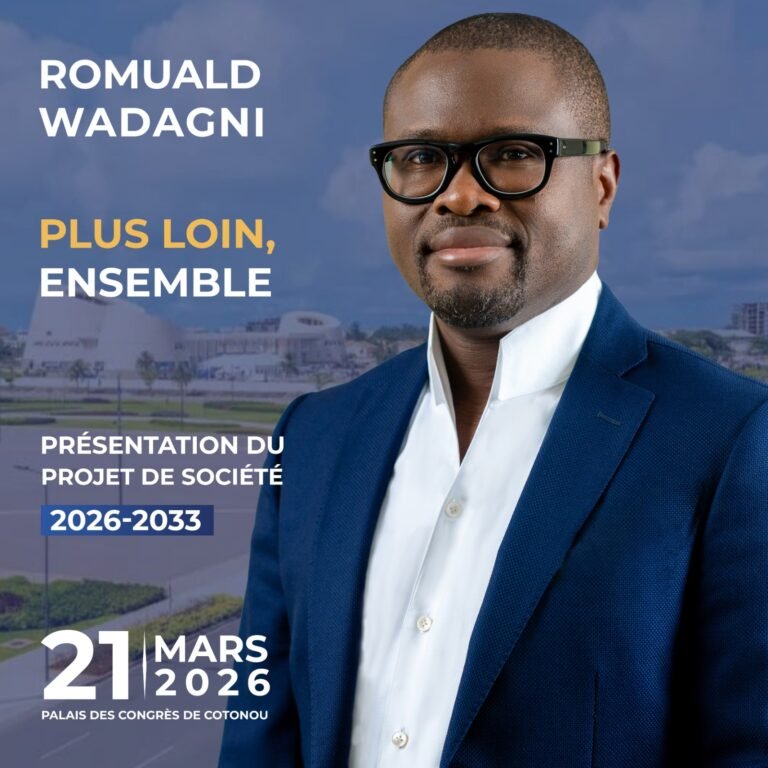 Présidentielle du 12 avril 2026 : Romuald Wadagni dévoile son projet de société ce samedi