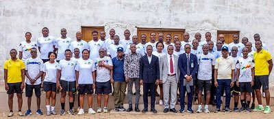 You are currently viewing Classes sportives : 30 entraîneurs de football en formation pour la Licence D CAF