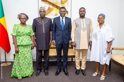 You are currently viewing Audience à l’assemblée nationale : Les centrales syndicales reçues par Djogbénou