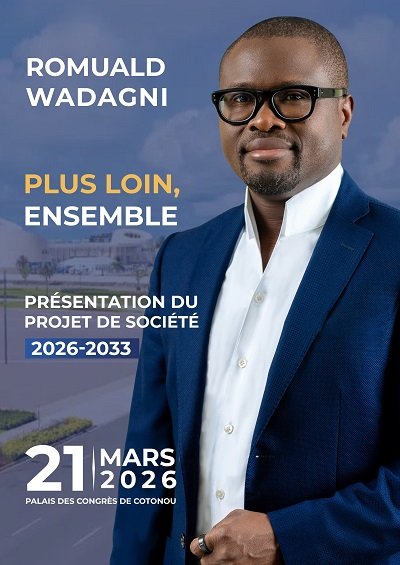 You are currently viewing Présidentielle du 12 avril 2026 : Romuald Wadagni dévoile son projet de société ce samedi