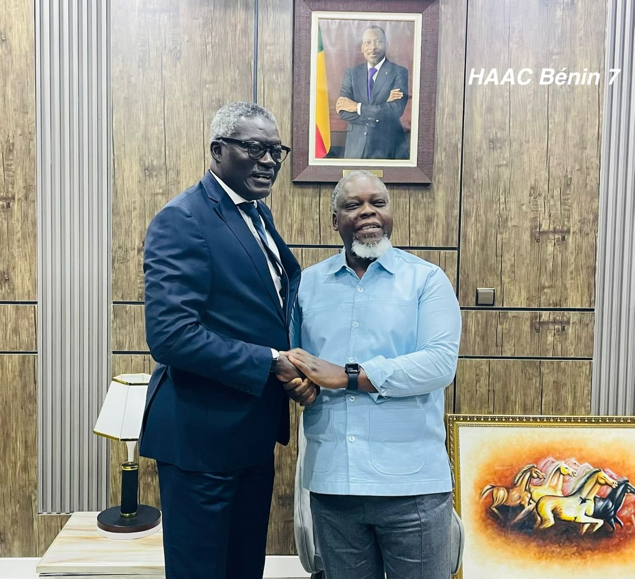 You are currently viewing En fin de mission au Bénin : Edouard Loko reçoit le représentant résident de la CEDEAO pour un dernier échange