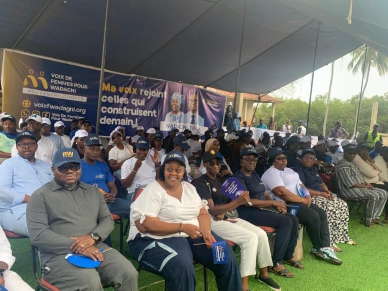 Campagne présidentielle 2026: Forte mobilisation du  Mouvement Voix de Femmes pour Wadagni  à  Avlékété
