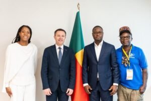 Lire la suite à propos de l’article Audience au ministère des sports: Benoît Dato et David Lappartient échangent autour du développement du cyclisme au Bénin