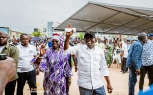 Lire la suite à propos de l’article  Poursuite de la tournée pour la campagne  présidentielle 2026 :  L’apothéose autour du duo Wadagni-Talata dans le Mono