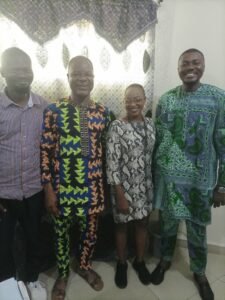 Lire la suite à propos de l’article UPMB : Romain Hessou et son bureau exposent les ambitions du Département Graphisme au conseiller/Haac Armand Hounsou