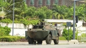 Lire la suite à propos de l’article  Affaire du putsch déjoué au Bénin :  Un  officier de police judiciaire condamné  à 5 ans de prison ferme