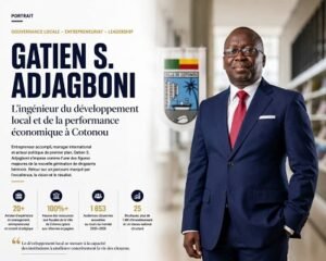 Lire la suite à propos de l’article Portrait : Gatien S. Adjagboni, l’ingénieur du développement local et de la performance économique
