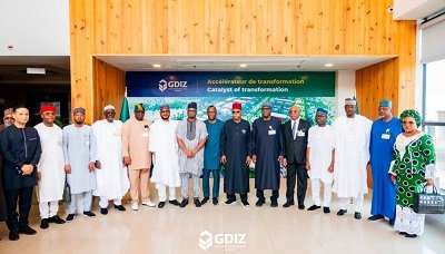 Coopération économique Bénin-Nigéria : Le vice-président nigérian, Kashim Shettima en immersion dans les unités de production de la GDIZ