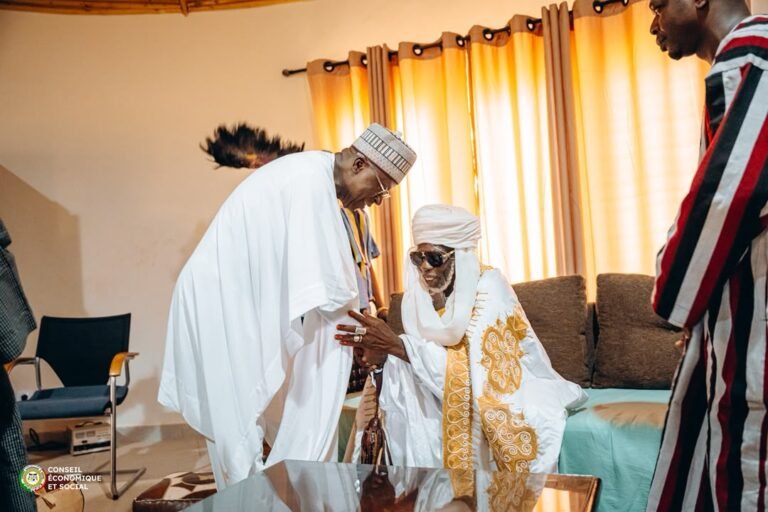 Gaani 2026: Abdoulaye Bio Tchané reçoit les bénédictions de l’Empereur
