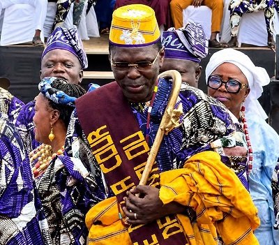 Fête de la Nouvelle Igname à Savalou : Joseph Djogbénou élevé au rang de dignitaire de la Cour royale