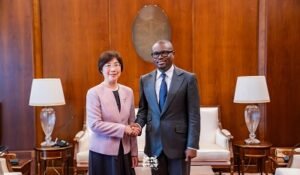 Lire la suite à propos de l’article Palais de la Marina : Wadagni échange avec la Présidente de l’AIIB sur les grands projets du Bénin