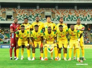 Lire la suite à propos de l’article Éliminatoires CAN 2027 : Les Guépards du Bénin s’imposent aux Mourabitounes et maintiennent le rythme