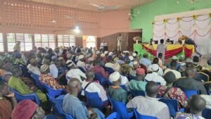 Lire la suite à propos de l’article Tournée du ministre  porte-parole Wilfried Houngbédji : À Djougou, le gouvernement Wadagni défend  ses premières actions