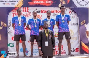 Lire la suite à propos de l’article Championnats d’Afrique d&rsquo;Airbadminton Ouganda 2026: La triplette hommes du Bénin retourne à Cotonou en or