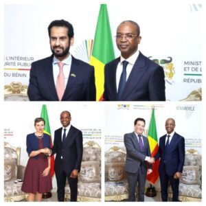 Lire la suite à propos de l’article Coopération sécuritaire : Djibril Mama Cissé échange avec trois partenaires étrangers