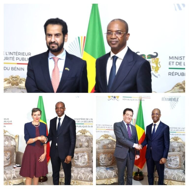 Coopération sécuritaire : Djibril Mama Cissé échange avec trois partenaires étrangers