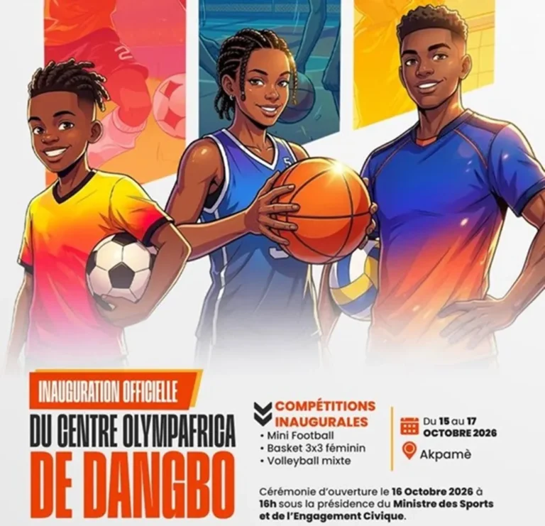 Centre Olympafrica de Dangbo : Les activités démarrent ce vendredi à Akpamè