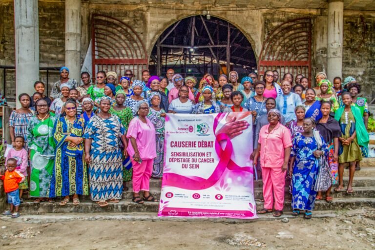 Campagne de sensibilisation et de dépistage de maladies cancérigènes à Fignonhou-Godomey: L&rsquo;initiative salutaire de l’Association de lutte contre les cancers du sein et du col de l’utérus