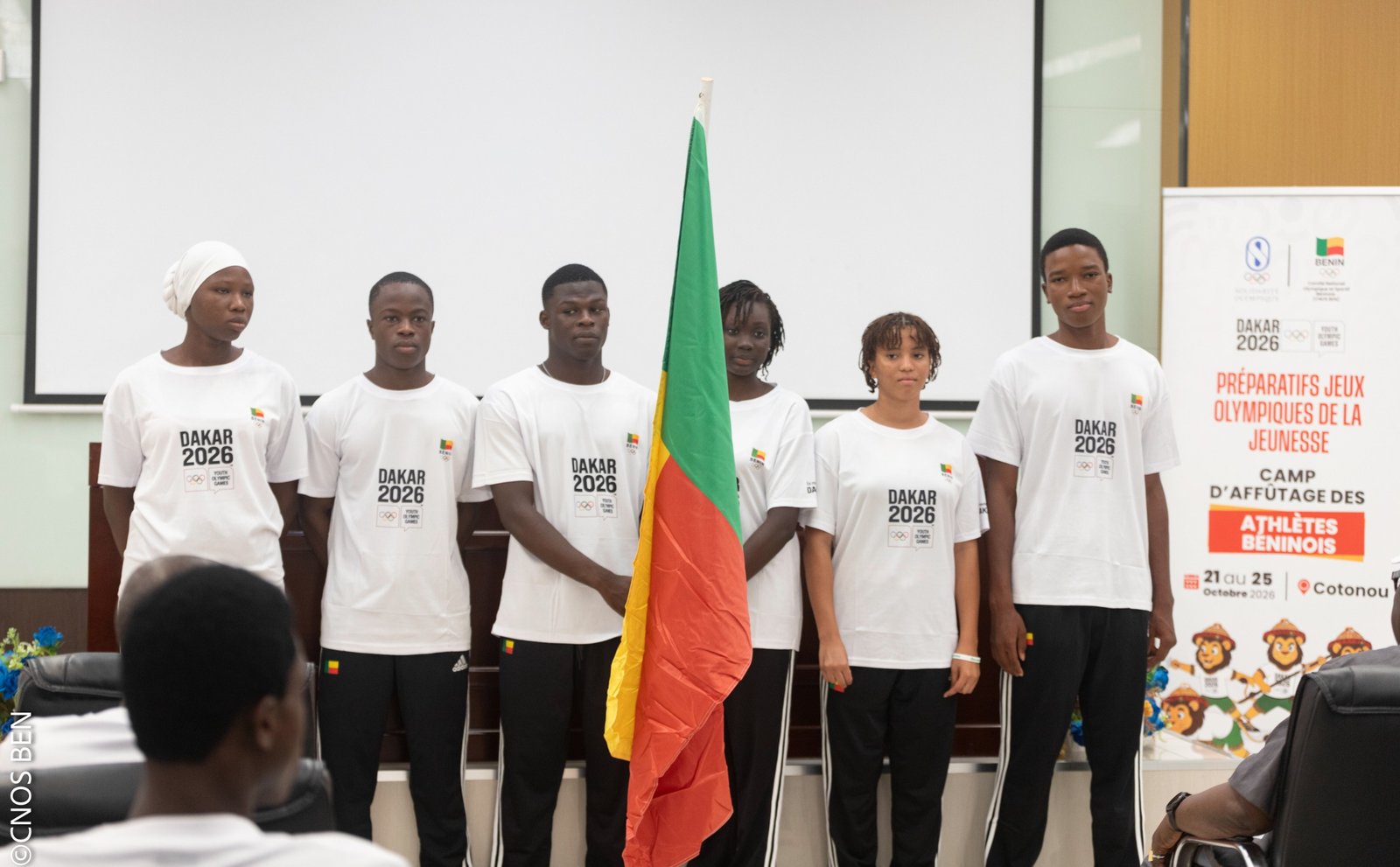 Lire la suite à propos de l’article JOJ Dakar 2026: Le CNOS-BEN envoie les jeunes athlètes béninois en mission après leur camp de préparation