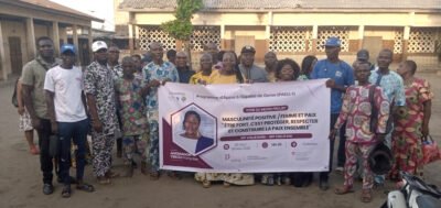 You are currently viewing « Masculinité positive / Femme et Paix » à Cotonou : Françoise AHOMADON YEKOU sensibilise la population du 11ème arrondissement pour l’égalité de genre