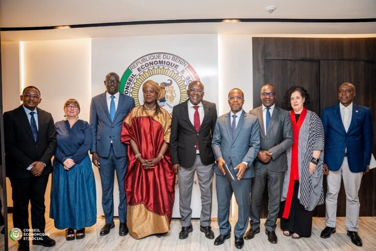 Coopération entre le CES et Système des Nations Unies au Bénin : Abdoulaye BIO TCHANÉ reçoit la Coordonnatrice résidente